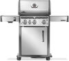 Napoleon Gasgrill Rogue PRO 425 SIB Edelstahl mit Infrarot-Seitenbrenner SIZZLE ZONE