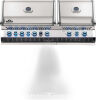 Napoleon Prestige Pro 825-3 Edelstahl Einbaugrill Gas - inkl. Drehspieß - Modell 2025