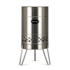 Petronax Feuertonne Pyron + Grillplatte + Abdeckhaube Set