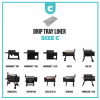 Traeger Tropfschalen Einlagen 5er-Pack (Elite, Woodridge Pro, Pro 34, Pro 780, Timberline 1300) Größe: C 