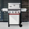 Weber Gasgrill Spirit S-435 Edelstahl inkl. Sear Grate & Grillplatte/-Plancha