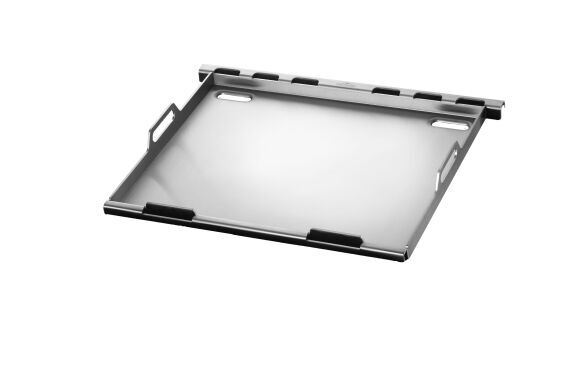 Napoleon Gasgrill Rogue PRO 425 SIB Charcoal Grau inkl. Edlestahlrost, Edelstahlpancha & 2 teiliges Plancha Tool-Set 