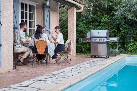 Napoleon Gasgrill Prestige 500, Connected, Edelstahl 