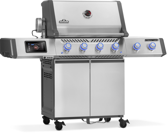 Napoleon Gasgrill SET Prestige Pro 500 Connected, Edelstahl inkl. Drehspieß, Abdeckhaube + Zubehör Mod. 2026