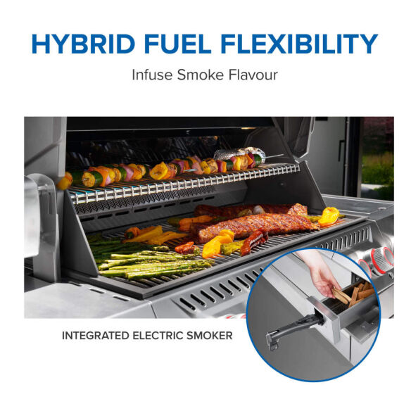 Napoleon Gasgrill SET Prestige Pro 665 Connected inkl. Drehspieß, Abdeckhaube + Zubehör Mod. 2026