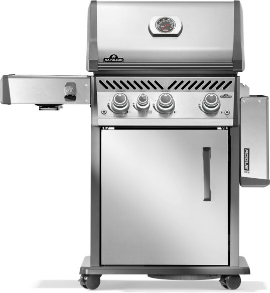 Napoleon Gasgrill Rogue PRO 425 SIB Edelstahl mit Infrarot-Seitenbrenner SIZZLE ZONE