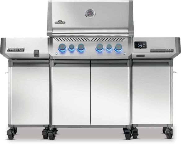 Napoleon Grillschrank Prestige® Unterschrank-Set, Edelstahl, links und rechts