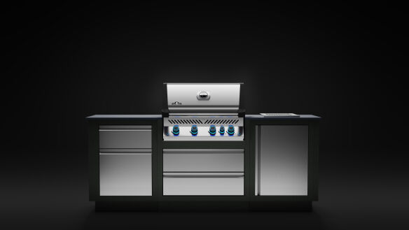 Napoleon Outdoor Küche Oasis Compact 105 mit Prestige 500