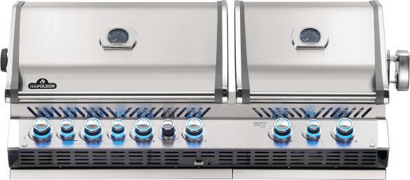 Napoleon Prestige Pro 825-3 Edelstahl Einbaugrill Gas - inkl. Drehspieß - Modell 2025