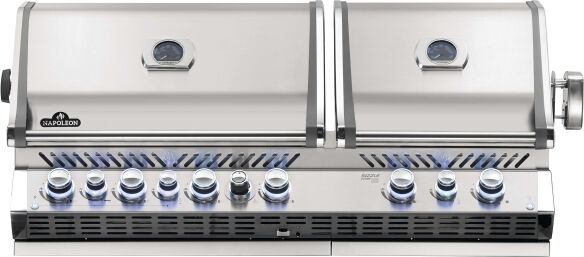 Napoleon Prestige Pro 825-3 Edelstahl Einbaugrill Gas - inkl. Drehspieß - Modell 2025