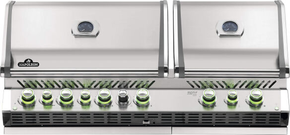 Napoleon Prestige Pro 825-3 Edelstahl Einbaugrill Gas - inkl. Drehspieß - Modell 2025