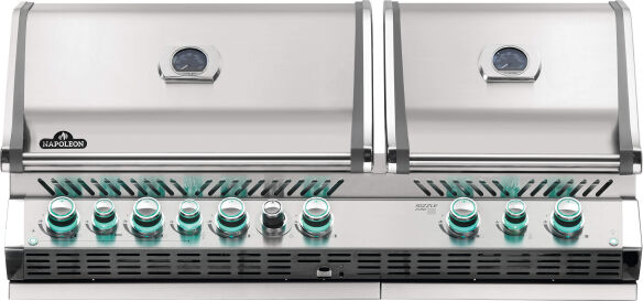 Napoleon Prestige Pro 825-3 Edelstahl Einbaugrill Gas - inkl. Drehspieß - Modell 2025