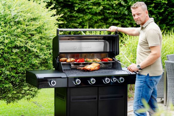 Outdoorchef Gasgrill/- Grillstation Heat X-445 RB
