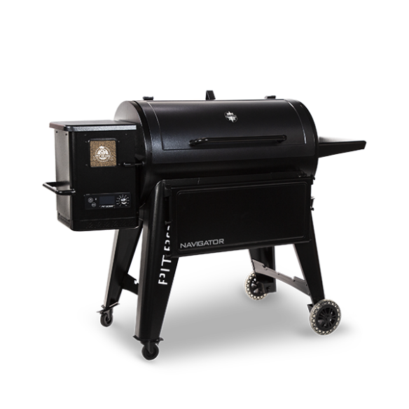 Pit Boss Navigator 1150G Pelletgrill inkl. Frontablage + Abdeckhaube & Pellets