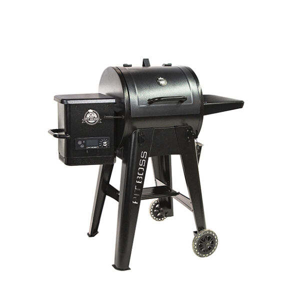 Pit Boss Navigator 550 Holzpellet Grill ink. Frontablage + Abdeckhaube & 9kg Pellets