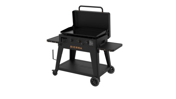 Pit Boss Onyx Gas Plancha /- Griddle 3 Sierra Black inkl. Abdeckhaube