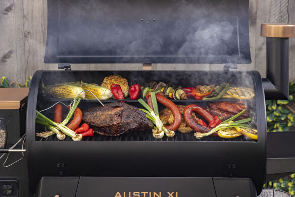 Pit Boss Pelletgrill Onyx Austin XL 1000 inkl. Pellets