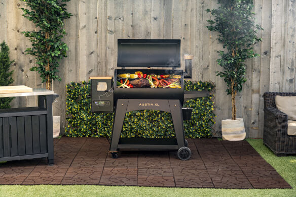 Pit Boss Pelletgrill Onyx Austin XL 1000 inkl. Pellets