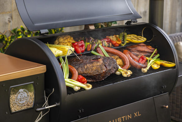 Pit Boss Pelletgrill Onyx Austin XL 1000 inkl. Pellets