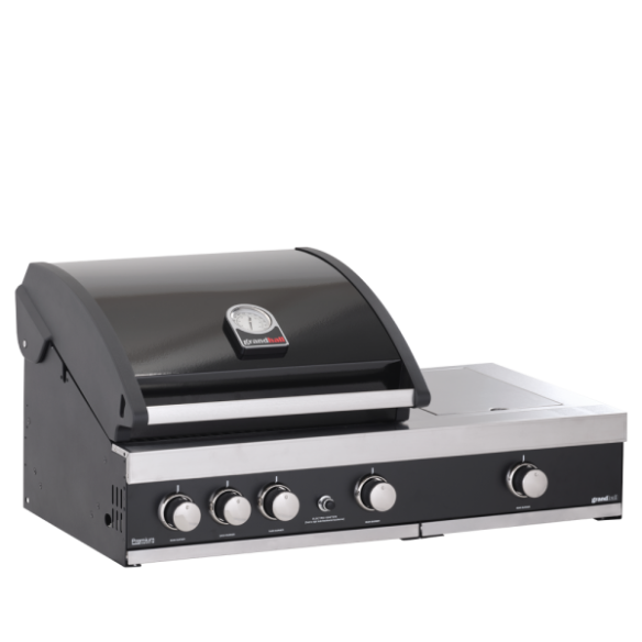 Grandhall Built-In Gasgrill G3 Plus mit Sear Burner & Seitenkocher Grandhall Built-In Gasgrill G3 Plus mit Sear Burner & Seitenkocher