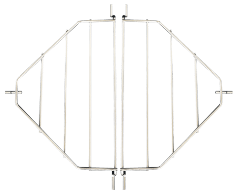 Primo 316 Heat Deflector Drip Pan Rack für Primo OVAL BBQ Primo 316 Heat Deflector Drip Pan Rack für Primo OVAL BBQ