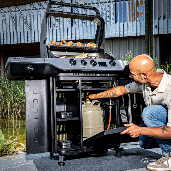 Rösle Gasgrill BLAZEFLAME Master 3