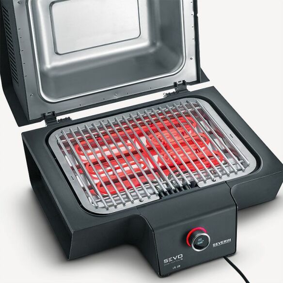 SEVERIN Elektrogrill SEVO Smart Control GT 3.000 W inkl. Abdeckhaube Mod.2024