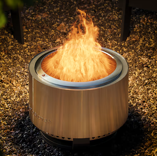Solo Stove Edelstahl Feuerschale Summit 19,5 Zoll