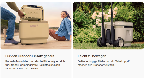 Solo Stove Windchill 30 Kühlbox + mobile Klimaanlage inkl. 17Ah Battrie