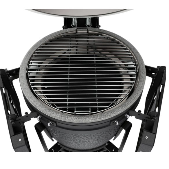 BSTRD. Medium Complete Keramikgrill  -  Graphite inlkl. Holzkohle