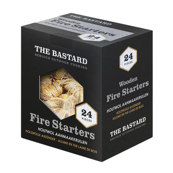 The Bastard Grillanzünder Holzwolle 24st 350gr The Bastard Grillanzünder Holzwolle 24st 350gr