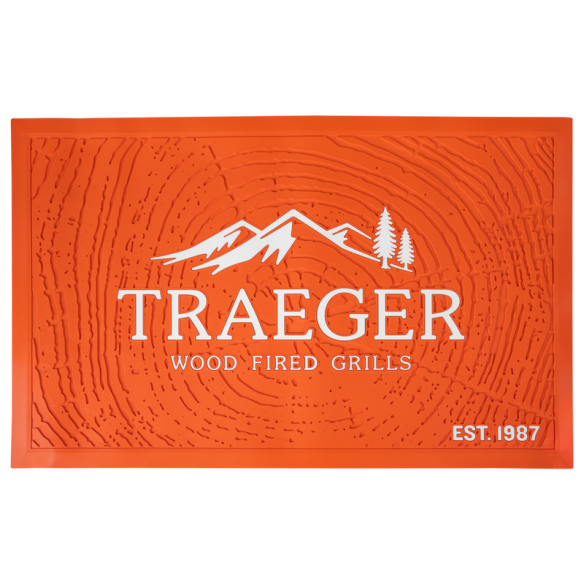 Traeger BBQ Grillmatte orange, 120 x 75 cm