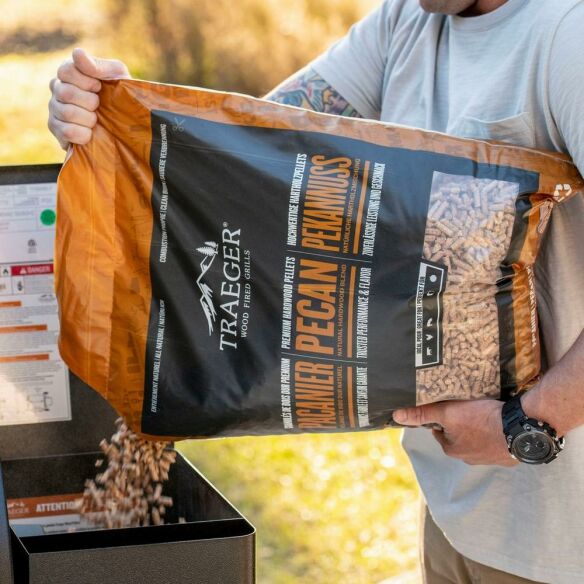 Traeger Hartholz Pellets Pekannuss 9 kg Beutel