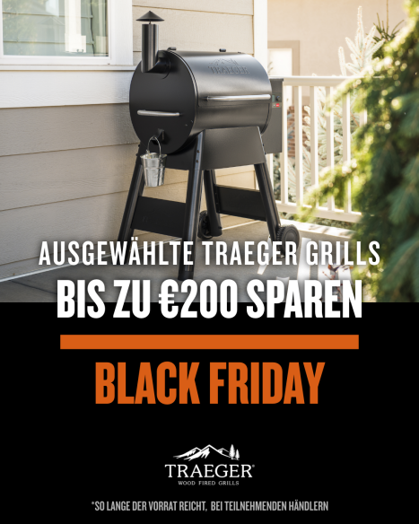 Traeger Pelletgrill Pro 575 D2 inkl. Frontablage & 2x 9kg Pellets
