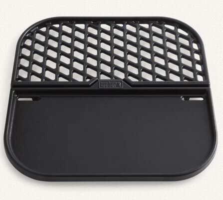 Weber Gasgrill SET Genesis EP-335W inkl. Sear Grate Grillplatte/-Plancha & Abdeckhaube