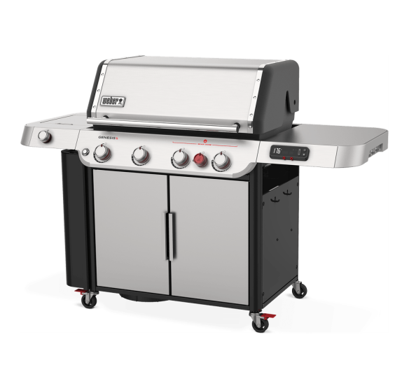 Weber Gasgrill Genesis SX-435 Edelstahl Smart Grill Mod.2024 inkl. Plancha- Set