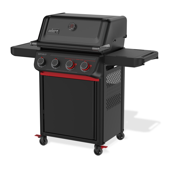 Weber Gasgrill SET Spirit E-425C Stealth Edition