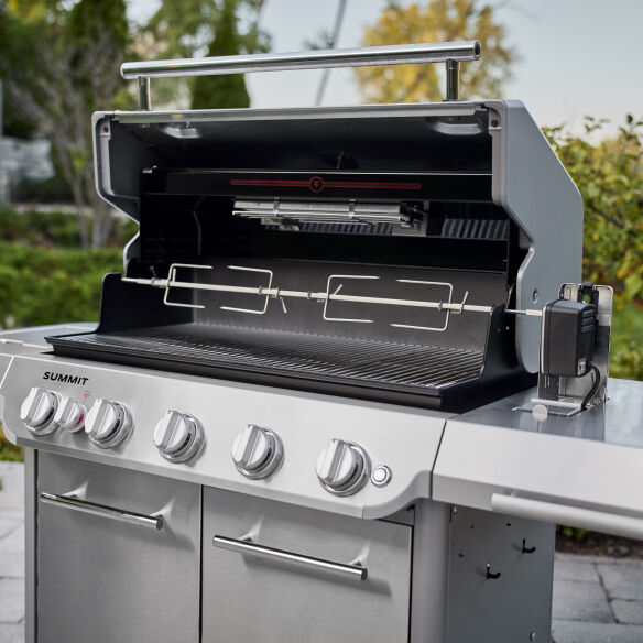 Weber Gasgrill Summit FS38 Gasgrill - Edelstahl Mod. 2024 inkl. Plancha- Set