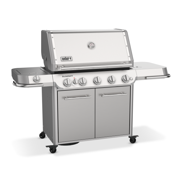 Weber Gasgrill Summit FS38 Gasgrill - Edelstahl Mod. 2024 inkl. Plancha- Set