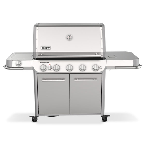 Weber Gasgrill Summit FS38 Gasgrill - Edelstahl Mod. 2024 inkl. Plancha- Set