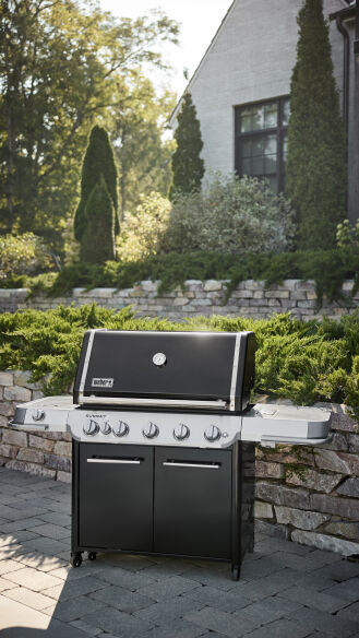 Weber Gasgrill Summit FS38 Gasgrill - Black Mod. 2024 inkl. Plancha- Set