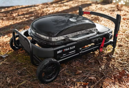 Weber Gasgrill Traveler Compact Gasgrill - Black inkl. Grillbürste