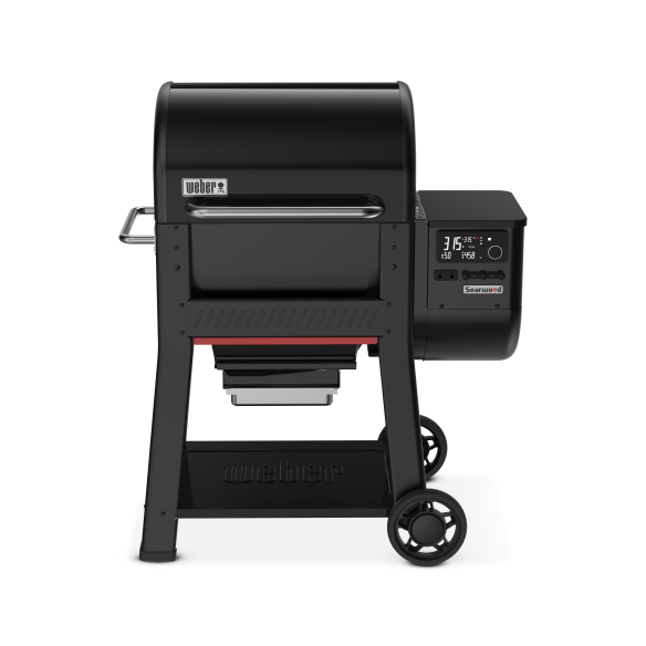 Weber Pelletgrill Searwood 600 inkl. 24 kg Pellets & Abdeckhaube