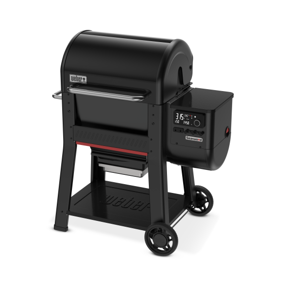 Weber Pelletgrill Searwood 600 inkl. 24 kg Pellets & Abdeckhaube
