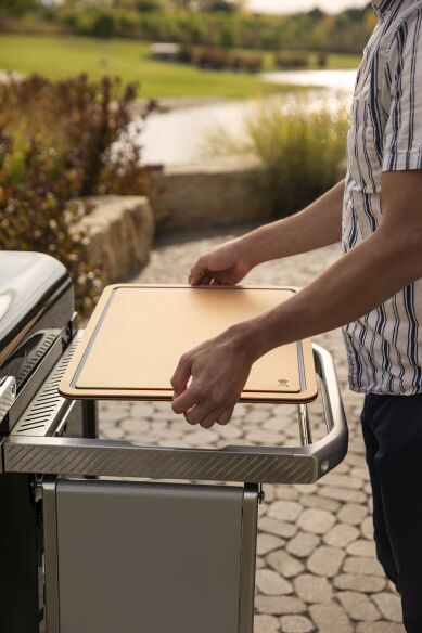 Weber Plancha Schneidebrett - einsetzbar in Seitentisch