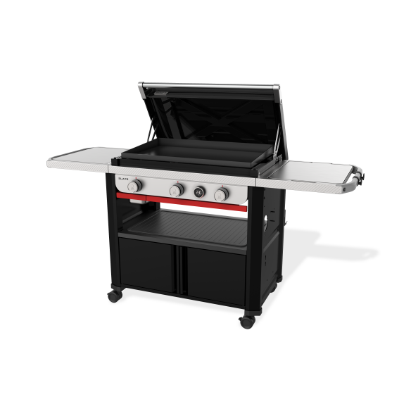Weber Gas Grill/- Plancha Slate GPD 76cm Premium inkl. Webers Grillen
