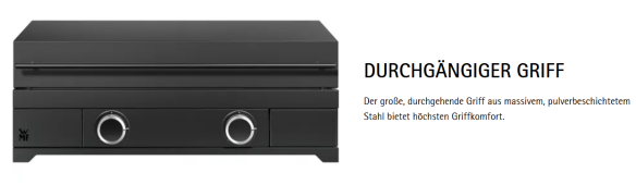 WMF Edition One Plancha-Set, 60 cm, elektrisch