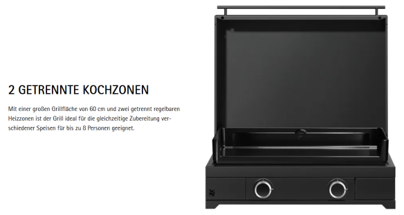 WMF Edition One Plancha-Set, 60 cm, elektrisch