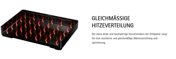 WMF Edition One Plancha-Set, 60 cm, elektrisch