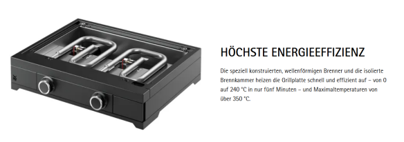 WMF Edition One Plancha-Set, 60 cm, Gas